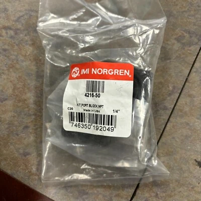 Port block kit W/Seals 4216-50 IMA NORGREN