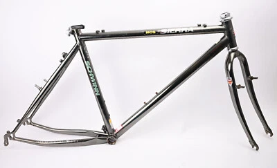 Vintage Schwinn Sierra MOS Quadro/Garfo 19" Grande Bicicleta MTB 26" Cromada - Imagem 1 de 4