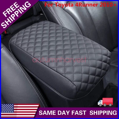 For 2019 Toyota 4Runner Leather Center Console Armrest Cover Pad Protector - Image 1 of 4