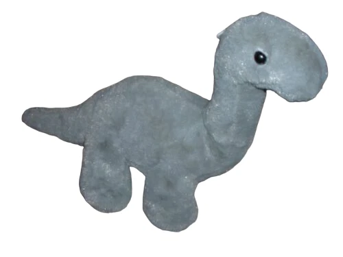 Kelly Baby Kellybaby Plush Gray Dinosaur Infant Boys Toy Nursery Decor RARE
