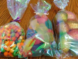 40 Iridescent Cello Bags 5" x 11" - Favor | Food Safe | Treats Crafts Packaging