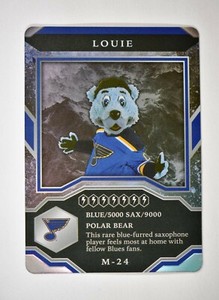 2021-22 MVP Mascot Gaming Cards #M-24 Louie - St. Louis Blues