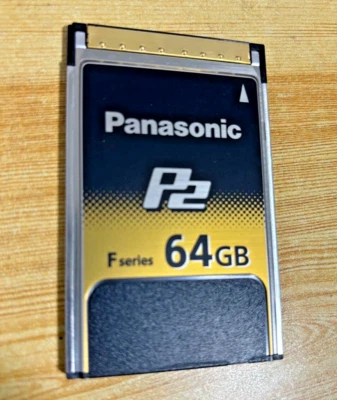 Tested Panasonic F Series 64GB P2 Memory Card 64G P2 Card AJ-P2E064FGN - Image 1 of 2