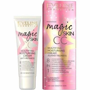 Eveline Magic Skin CC Moisturising Cream Anti-Redness 8in1 50ml - Picture 1 of 2