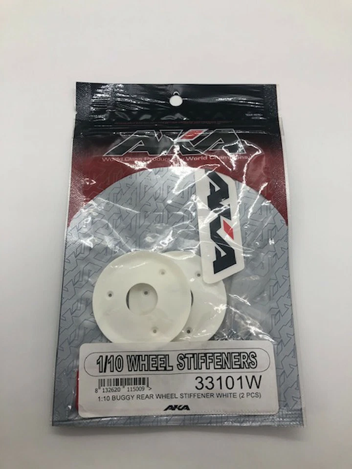 Refuerzo de rueda trasera AKA "HEXlite" 2.2 (2) (blanco) (AKA33101W) Foto 1 de 1