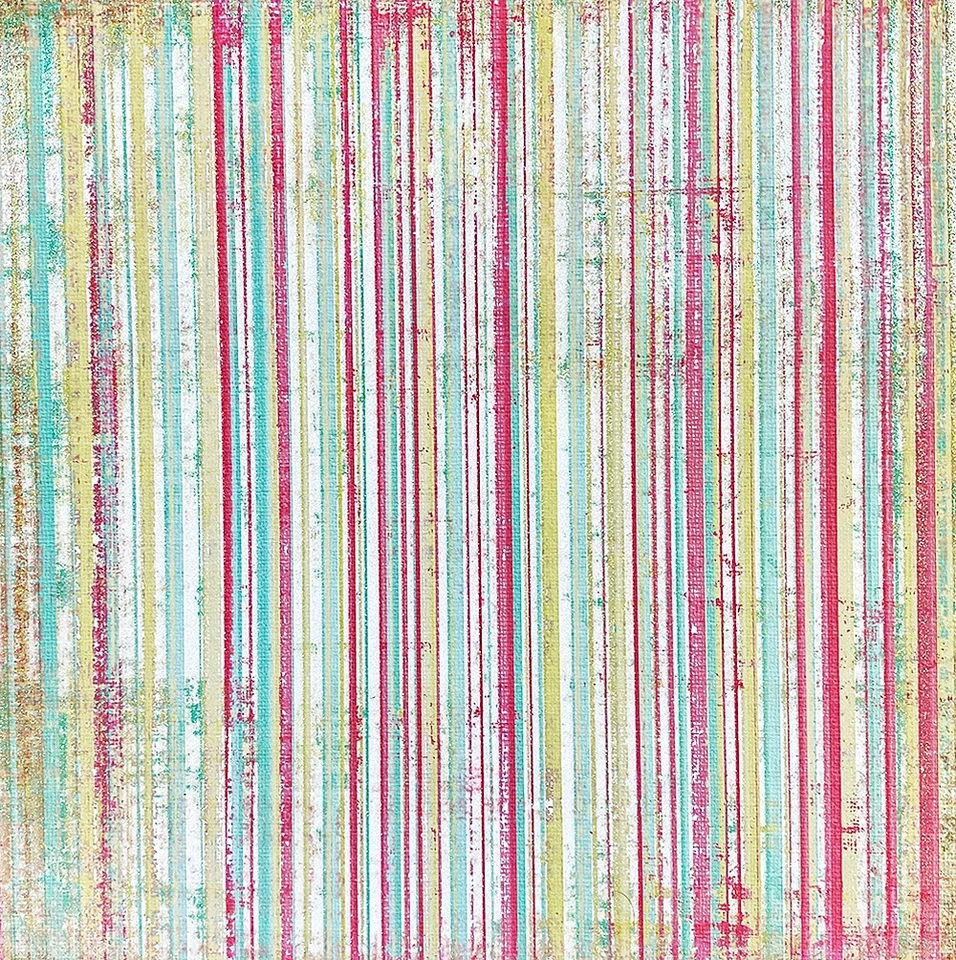 My Mind's Eye, Laundry Line, Coastal, Lucky Run, Stripes, 12", Textured, Shimmer - Image 1 of 1