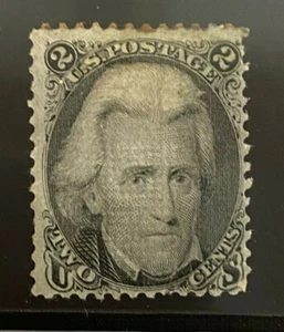 US Scott # 93 neuwertig OG klappbar SELTEN Gummiflecken schön zentrierend APS LIFE Mitglied - Bild 1 von 2