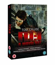 Mission Impossible 1 to 4 BOXSET - DVD Fast Post for Australia T