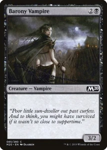 Barony Vampire Foil (085) Core Set 2020 M20 MTG Magic - Picture 1 of 1