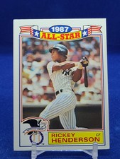 1998 Topps All-Star Rickey Henderson Yankees