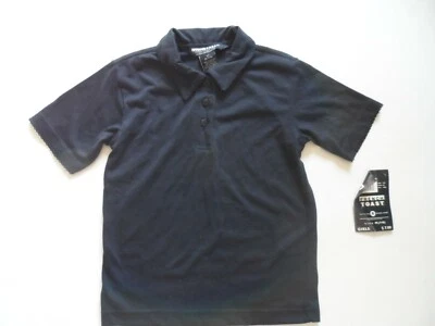 Polo French Toast para niña azul marino manga ordenada, talla: M (7/8), XXL (18/20) () Foto 1 de 2