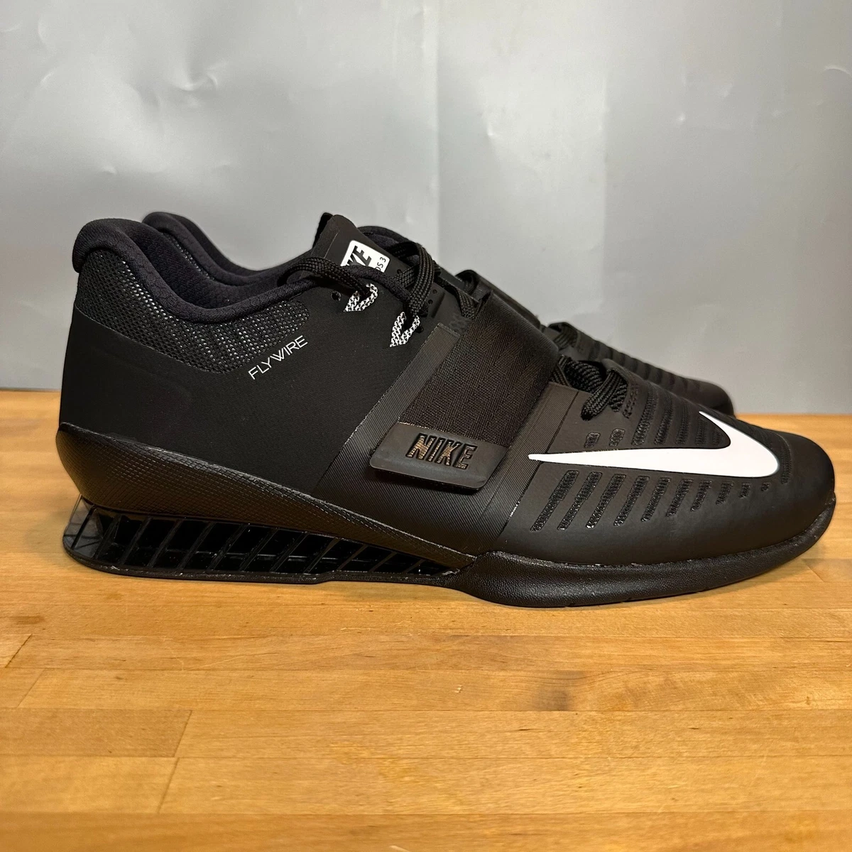Nike Romaleos 3 Black for Sale | Authenticity Guaranteed | eBay