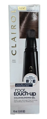 Clairol Root Touch-Up Color Blending Gel - Medium Brown - 1.5 oz - Image 1 of 4