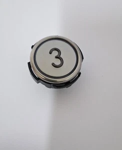 Schaefer RT42 VIII Druckknopf V2A Liftdruckknopf Taster Elevator Pushbutton NEU - Bild 1 von 2