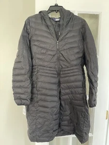 Lands' End Women's Ultralight Packable Long Down Coat Size Medium New w/ Tags - Picture 1 of 10