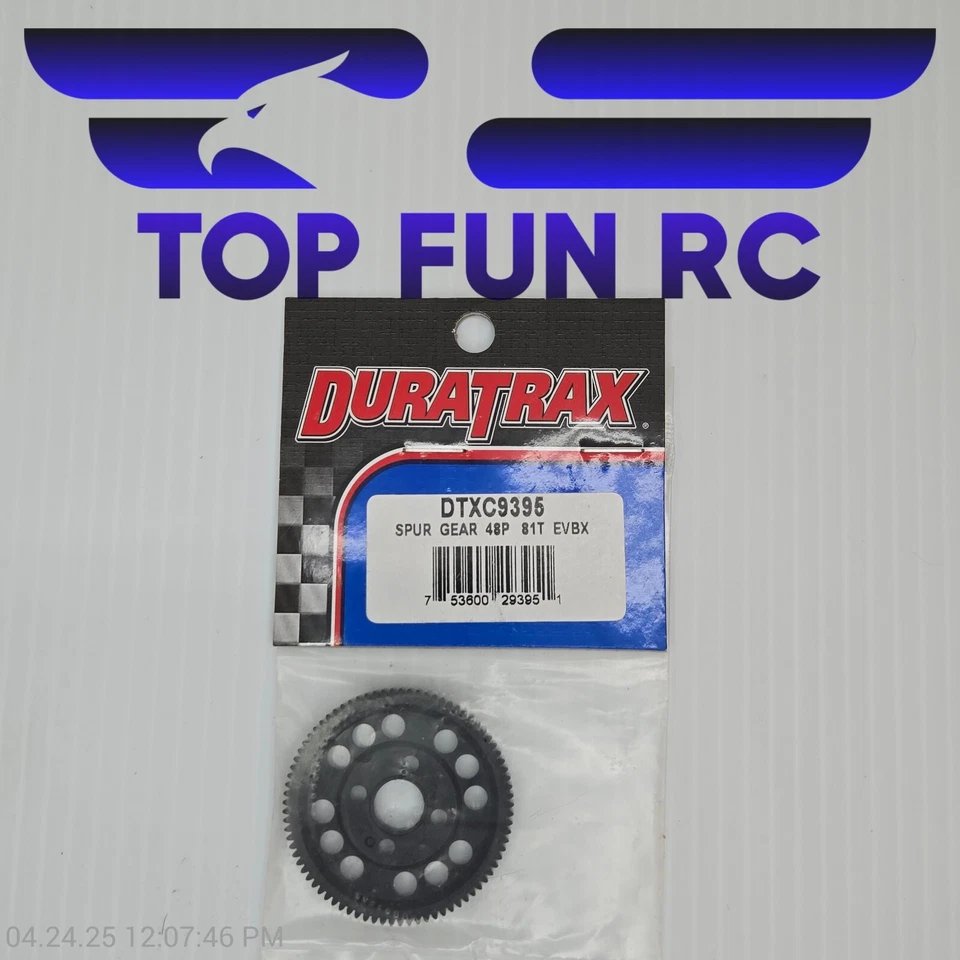 Duratrax RC DTXC9395 Spur Gear 48P, 81T EVBX, Vintage! - Image 1 of 1