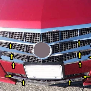 16pc Chrome Top & Bottm Grille Insert fit for 2008-2013 Cadillac CTS - Bild 1 von 5