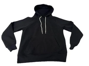 Sudadera con Capucha Flint & Tinder Para Hombre M Negra Peso Pesado Trabajo Activo Gimnasio Comodidad Correr - Imagen 1 de 7