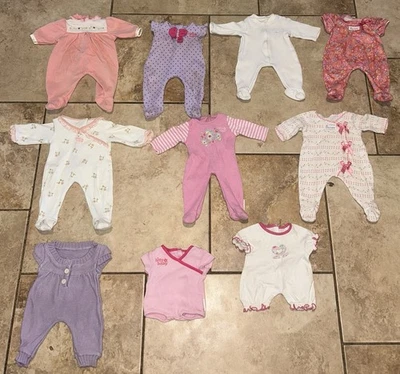 American Girl Bitty Baby Pijamas Lot Preowened - Image 1 of 4
