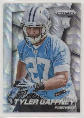 2014 Panini Prizm Light Blue Wave Prizm /99 Tyler Gaffney #271 Rookie RC - Image 1 of 2