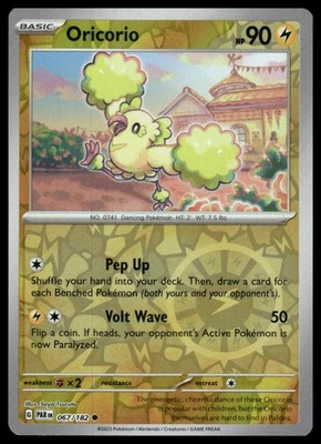 Pokemon SV04: Paradox Rift #067/182 Oricorio HOLO - Image 1 of 2