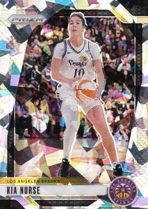 2024 WNBA Prizm SILVER Cracked Ice Prizm #129 KIA NURSE - Bild 1 von 2