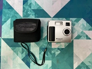 Fotocamera digitale Polaroid PDC 3030 3,2MP argento testata con custodia originale - Foto 1 di 8