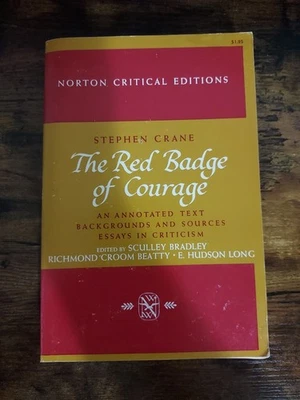The Red Badge of Courage by Stephen Crane, PB, 1962 Foto 1 de 4