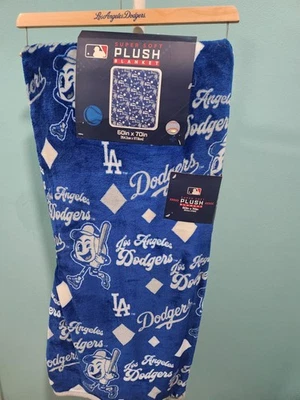 MANTA DE FELPA SUPER SUAVE LOS ANGELES DODGERS NUEVA CON ETIQUETAS 60 PULGADAS X 70 PULGADAS POLIÉSTER PEGASO Foto 1 de 4