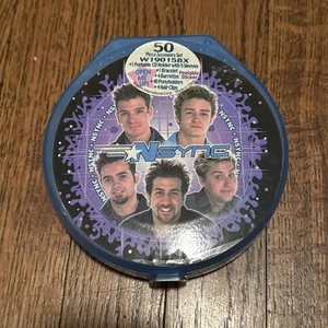 NSYNC cd holder case vintage w/ original sleeves inside - Picture 1 of 5