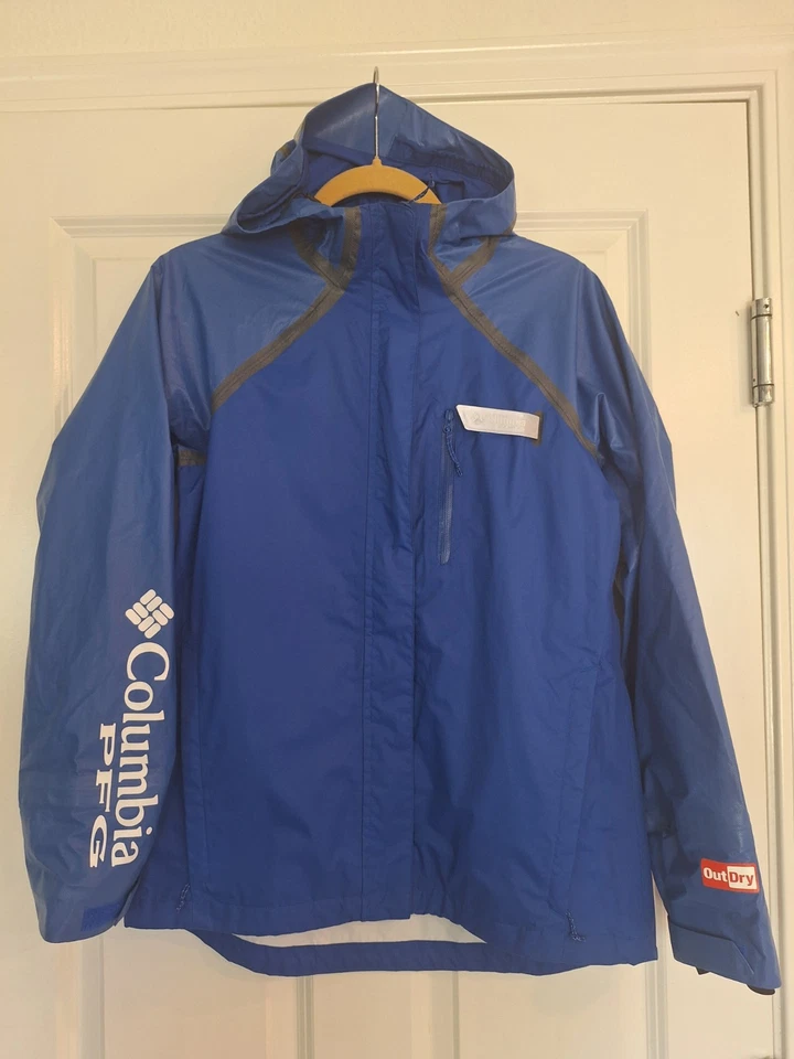 Chaqueta para mujer Columbia Outdry azul híbrido glacial talla S/P Foto 1 de 4