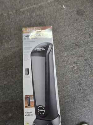 Lasko CT22410 Ceramic Tower Heater With Remote Control 1500w with remote ™ - Image 1 of 3