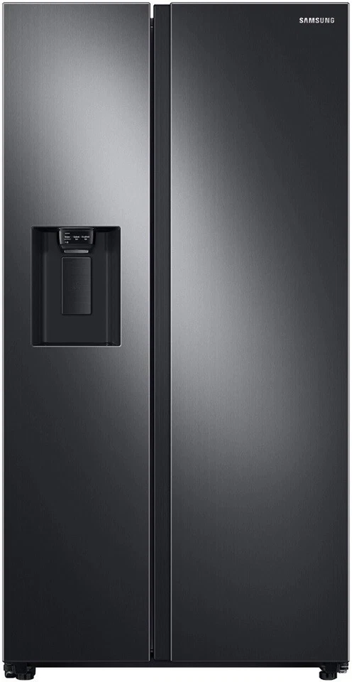 Samsung 27.4 cu. ft. Large Cap. Side by Side Refrigerator Black SS RS27T5200SG - Image 1 of 4