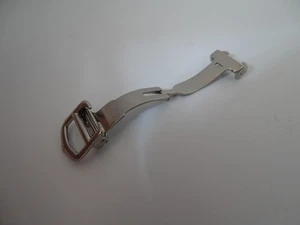 Cartier Deployment Clasp Stainless Steel  Original 14mm - Picture 1 of 7
