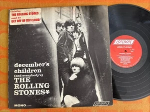 The Rolling Stones December’s Children Hype Sticker Mono Original US vinyl LP - Foto 1 di 3
