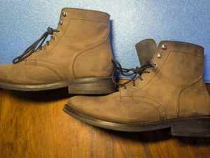 Herren Größe 9,5 Weite Donnerstag Alltag Tabak Braun Leder Stiefel Xlnt - Bild 1 von 14