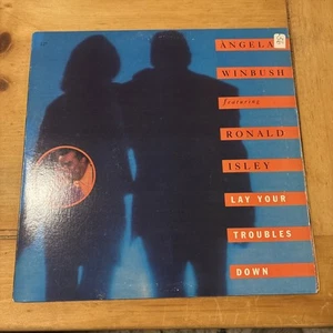 Angela Winbush Feat. Ronald Isley Lay Your Troubles Down (12") 1990 VG+/VG+ - Picture 1 of 6