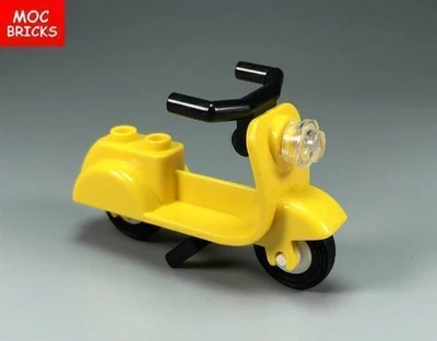 Bicicleta Scooter Minifigura Esporte Bicicleta Suja Minifiguras Passeio Para Lego Escolha a Cor - Imagem 1 de 4