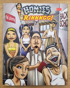 Vintage Homies Student Folder 2007 Old School D Gonzalez Design Homework Office - Picture 1 of 10