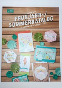 Stampin' Up! Minikatalog 2017, Januar bis Mai, Frühling, Sommer, Blumen - Bild 1 von 1