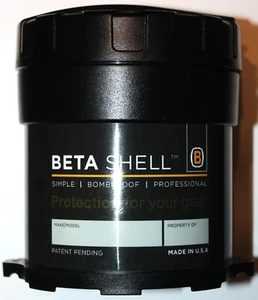 BETA SHELL Bombproof Camera Lens Case. 4,5 Zoll x 3,75 Zoll Hartplastik. Sehr guter Zustand NR - Bild 1 von 8