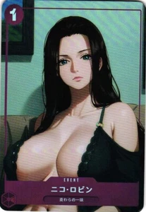 NICO ROBIN ONE PIECE Holographic Custom Art Goddess Story Anime Card - Picture 1 of 2