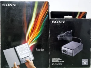 New, Boxed Sony PRS-505 Portable Reader PDF eBook Bundle, Case + New AC Adaptor. - Picture 1 of 9