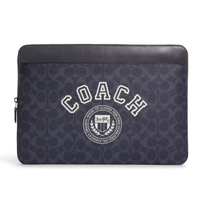 Funda para portátil COACH en lona exclusiva con motivo universitario 15" CB987 Foto 1 de 3