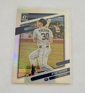 Kyle Tucker 2021 Donruss Optic HOLO Silver Prizm Card #141