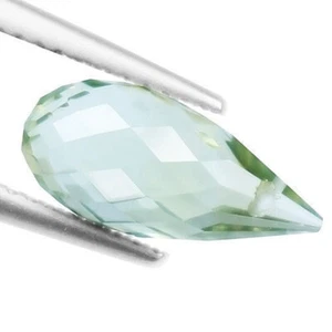 Colgante perforado Prasiolita Amatista 2,44ct listo para usar 100% tierra natural extraída - Imagen 1 de 7