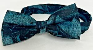 NWOT Vintage Bow Tie Men's Pre-Tied Mel Howard Wedding Prom Homecoming Suit - Picture 1 of 8