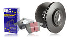 EBC Front &amp; Rear Discs &amp; Pads for Renault Megane MK3 Estate 1.9 TD 130 HP 09&gt;16