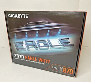 Carte mère GIGABYTE X870 Eagle WIFI7 AMD AM5 LGA 1718 ATX DDR5 4X M.2 PCle 5.0 - Photo 1/5