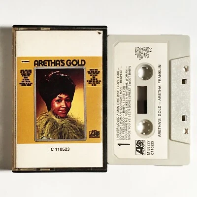 Aretha Franklin - Aretha's Gold - VERY RARE 1969 Cassette - Atlantic - C 110523 - Image 1 of 4